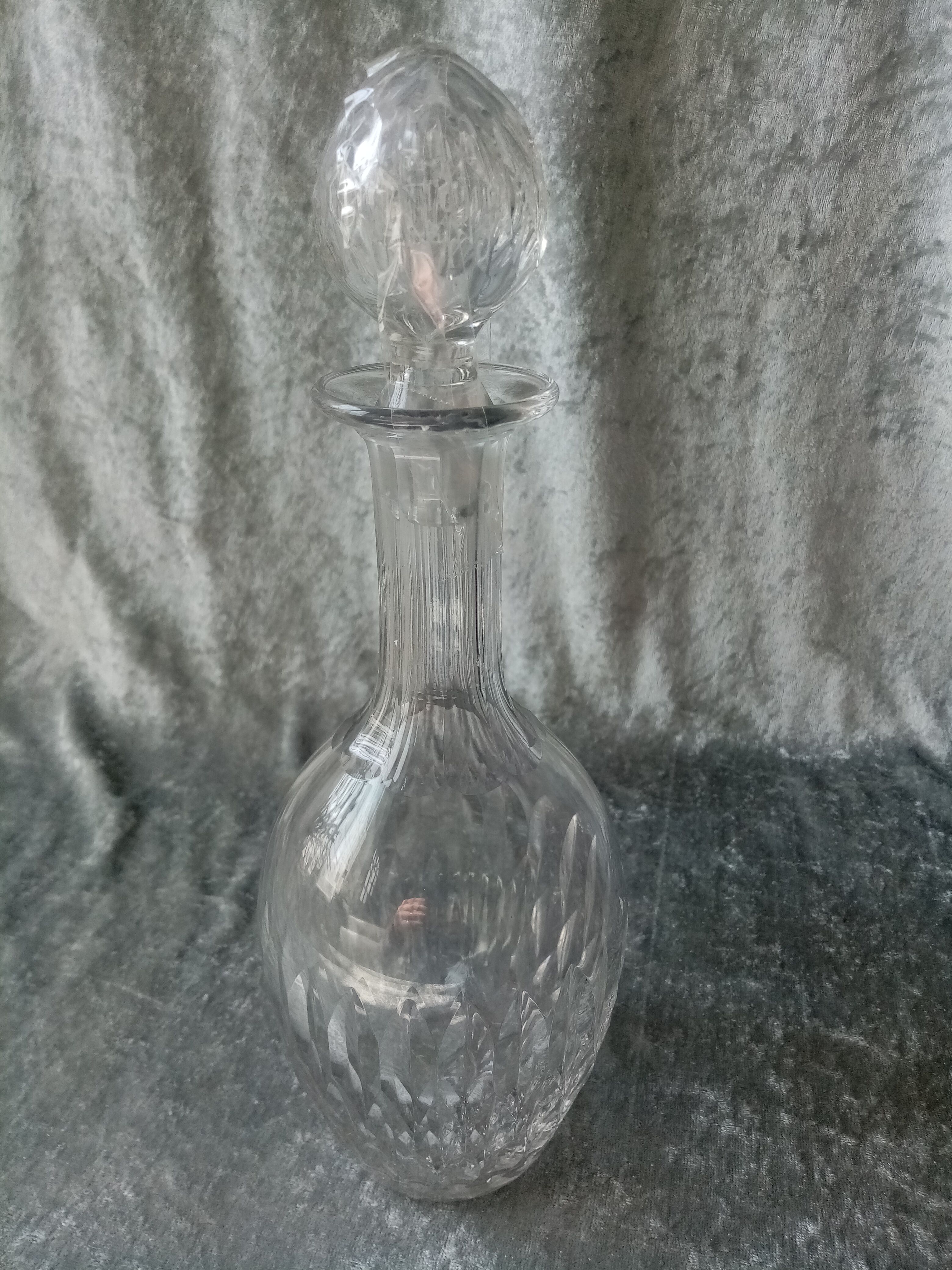 Carafe en cristal taille saint louis ou baccarat