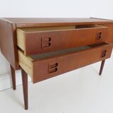 Danish Teak Storage Chest of Drawers