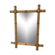 Old bamboo mirror early 20th century to hang