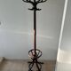 Baumann style 1960 swivel parrot coat rack in bent wood