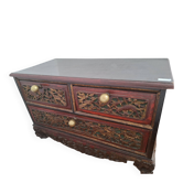 Chinese chest with 3 drawers