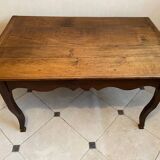 Old table with extension