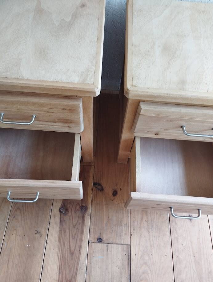 Pair of bedside tables