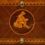 Italian inlaid chest of drawers in Louis XVI style