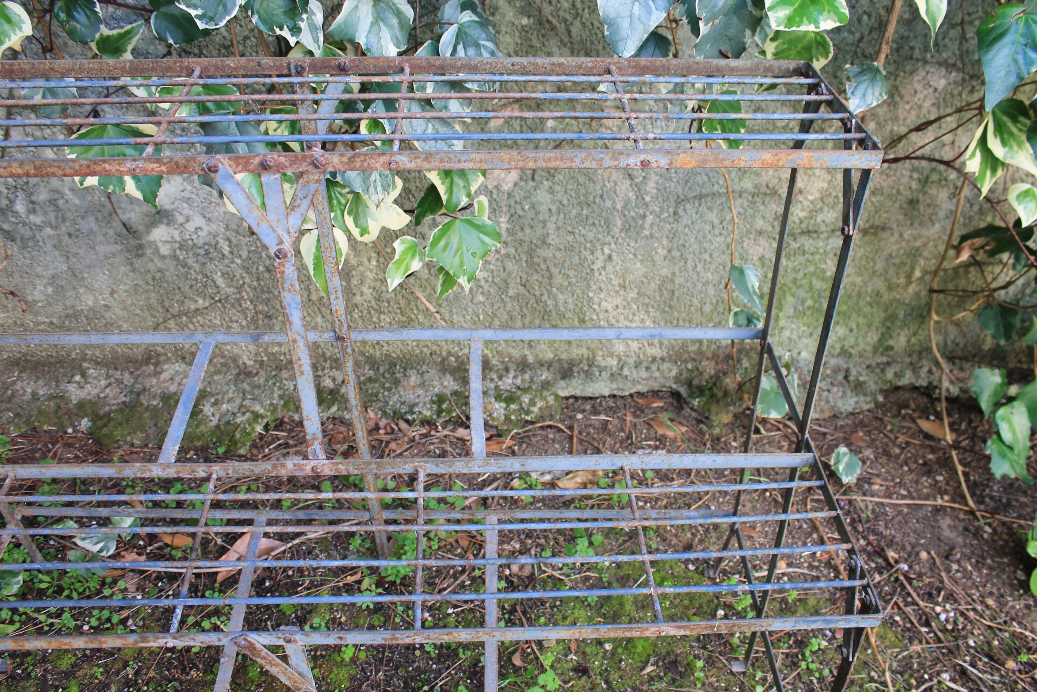 Florist in staircase jardniere