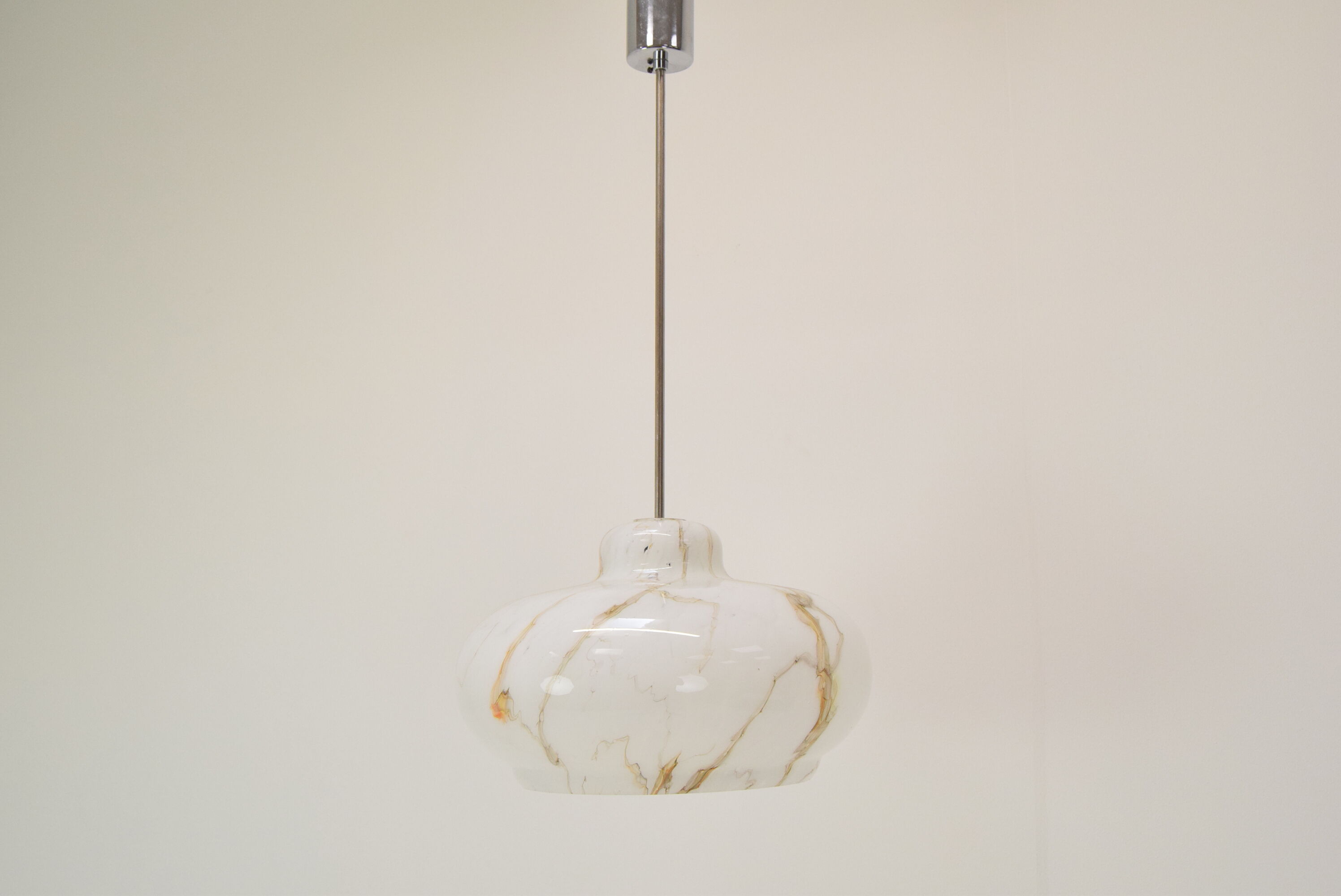 Mid-century glass pendant 1960's