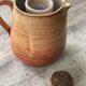 Sandstone pitcher with ice compartment
