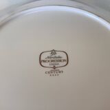 Six large flat plates of Japanese noritake