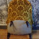Fauteuil crapaud de style napoléon iii