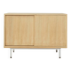 Wonderful partly solid sideboard in Scandinavian style from the 1950s