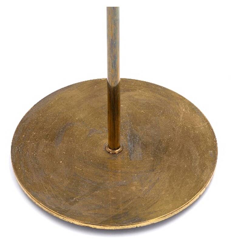 Brass floor lamp model THV376 by Thomas Valentiner