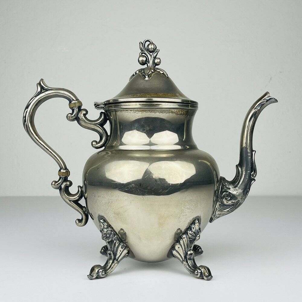 Copper and silver teapot by Theodore B. Starr, USA, 1890s.