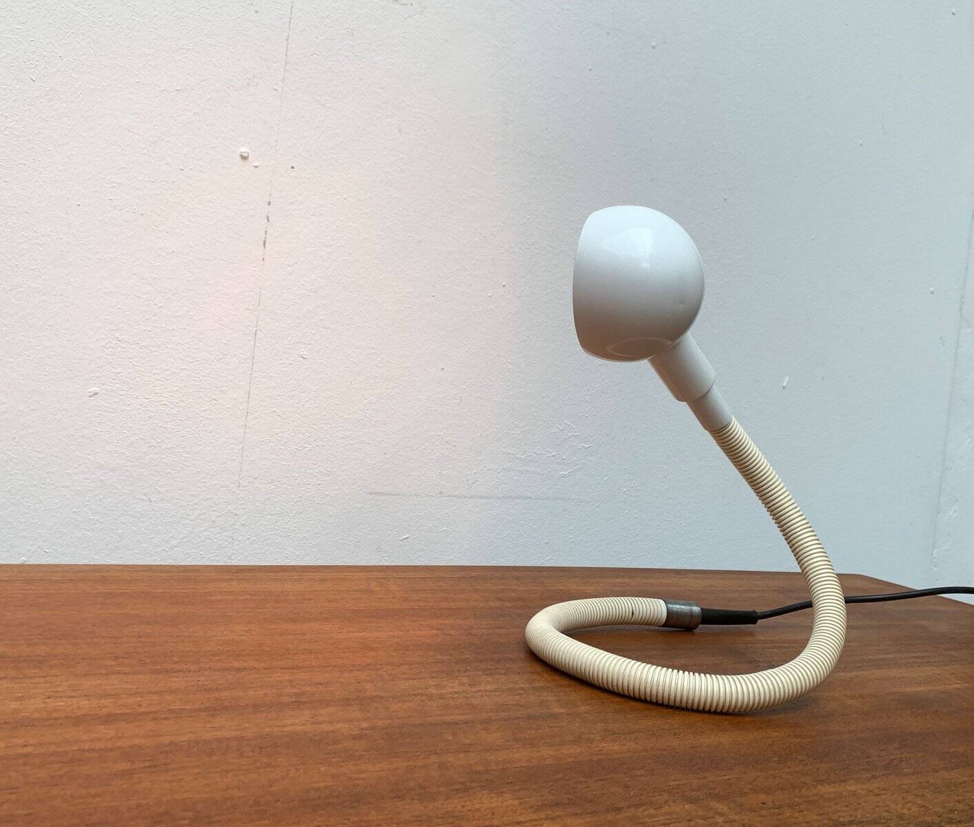 Vintage Italian Space Age Table Lamp Hebi by Isao Hosoe for Valenti Luce