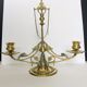 Golden bronze chandelier