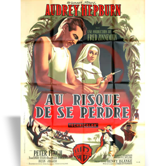 Affiche originale de cinéma "Au risque de se perdre" mod B, 1959