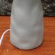 Green-grey ceramic lamp, mineral style – H37