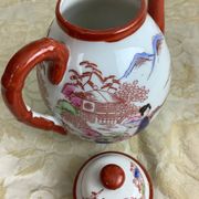 Antique Japanese porcelain teapot