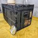 Antique travel trunk