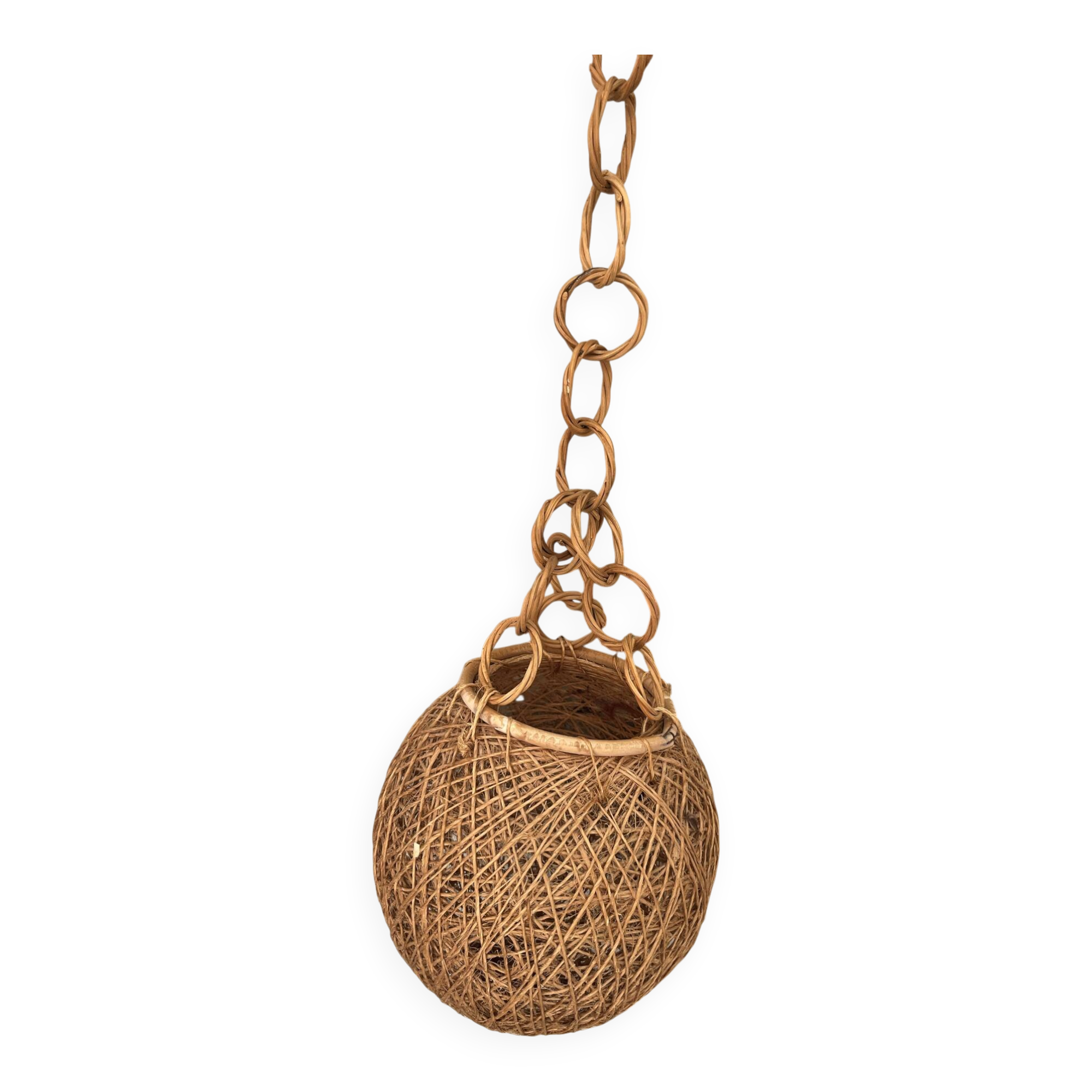 Suspension ball in rope