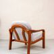Fauteuil Vintage en Teck de Komfort, Danemark, 1980s