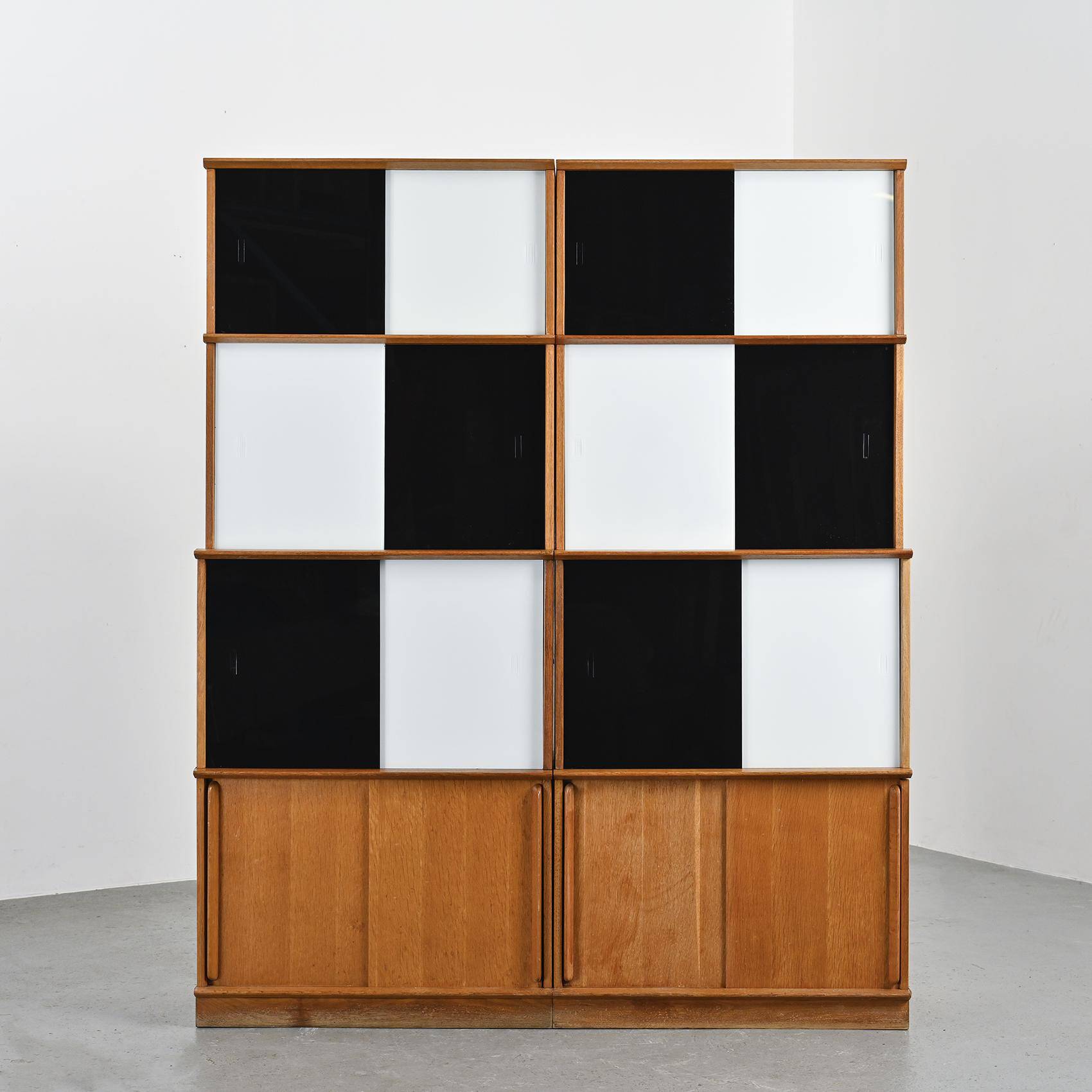 Oscar modular library, france circa 1955