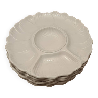 6 assiettes à artichaut