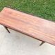 Table basse scandinave en palissandre , circa 1950:60'
