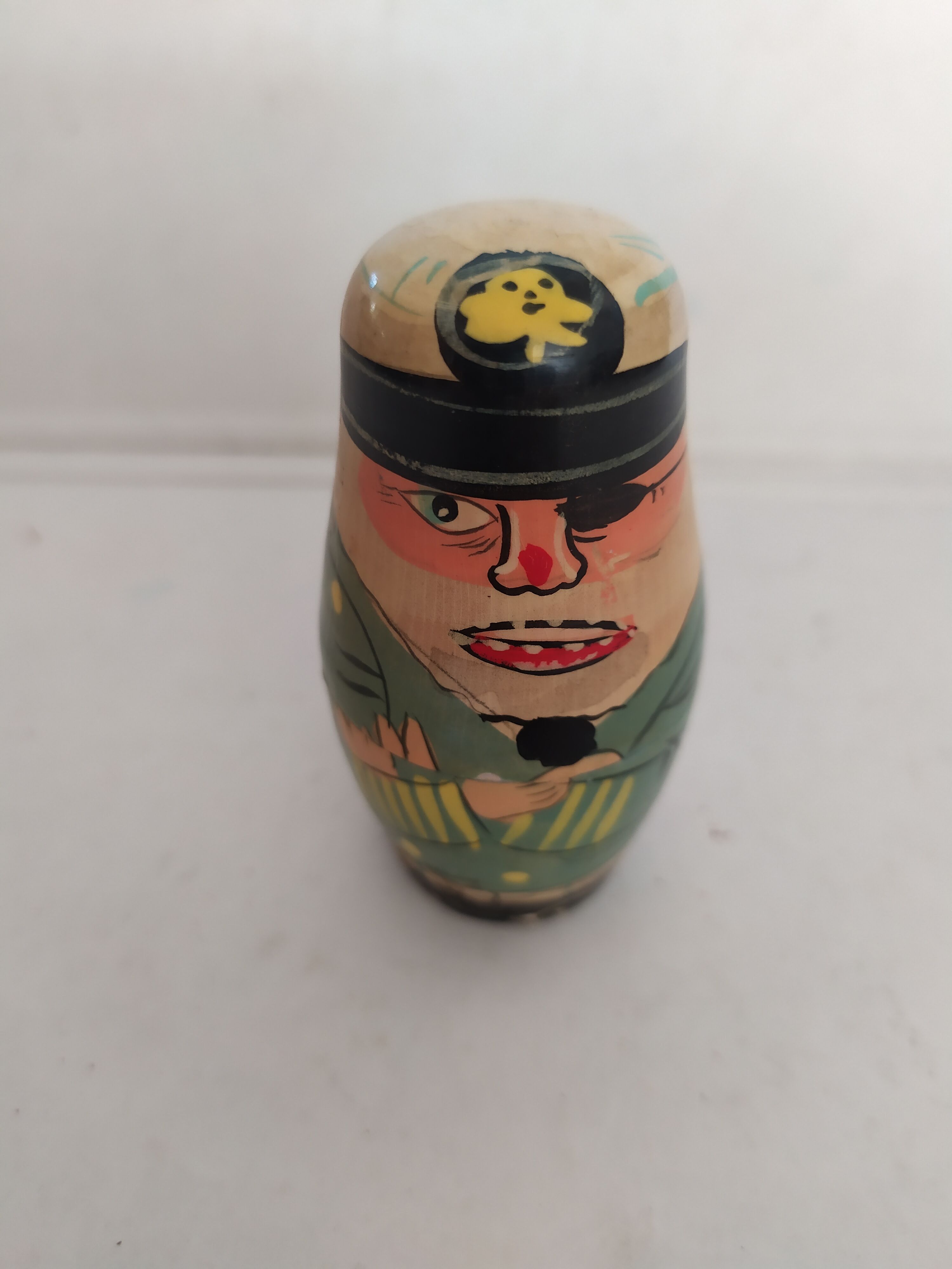 sailors russian dolls made of old wood