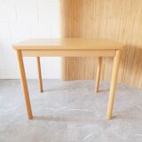 Table de cuisine en bois des années 1980