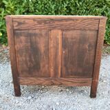 Louis XV style 3-drawer chest of drawers in oak
