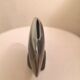 Ceramic lentil vase signed by a dove design 60s