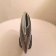 Ceramic lentil vase signed by a dove design 60s