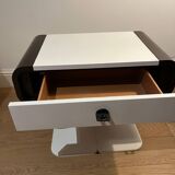 Space age bedside table