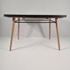 Table en bois vintage, années 1970