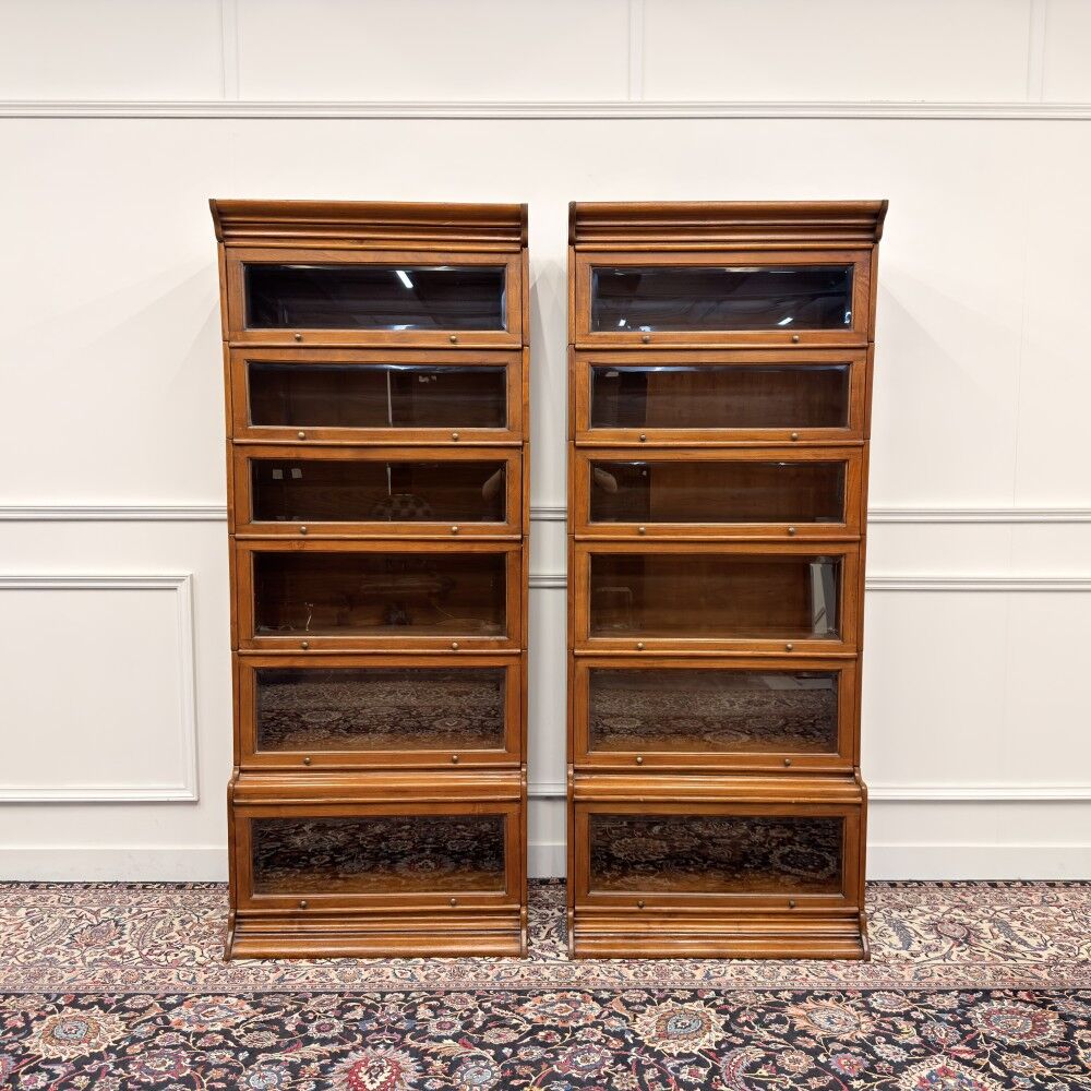 Classic English Globe Wernicke Style Bookcase