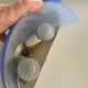 Appliques Italiennes en Verre Bleu Ensemble de 5