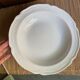 Lot of 3 plates of fine porcelain soup from Limoges de Bernardaud