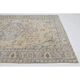 1970s Vintage Turkish Oushak Handmade Wool Cotton Beige Area Rug 171x282