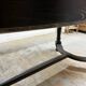 Oval table with extension