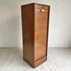 Meuble de bureau à rideau vintage 60's