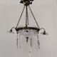 Art deco crystal hanging