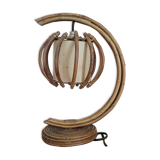 Rattan lamp