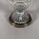Baluster Vase in Cut Crystal and Silvered Bronze, Charles X Period