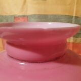 Large pink opaline lampshade