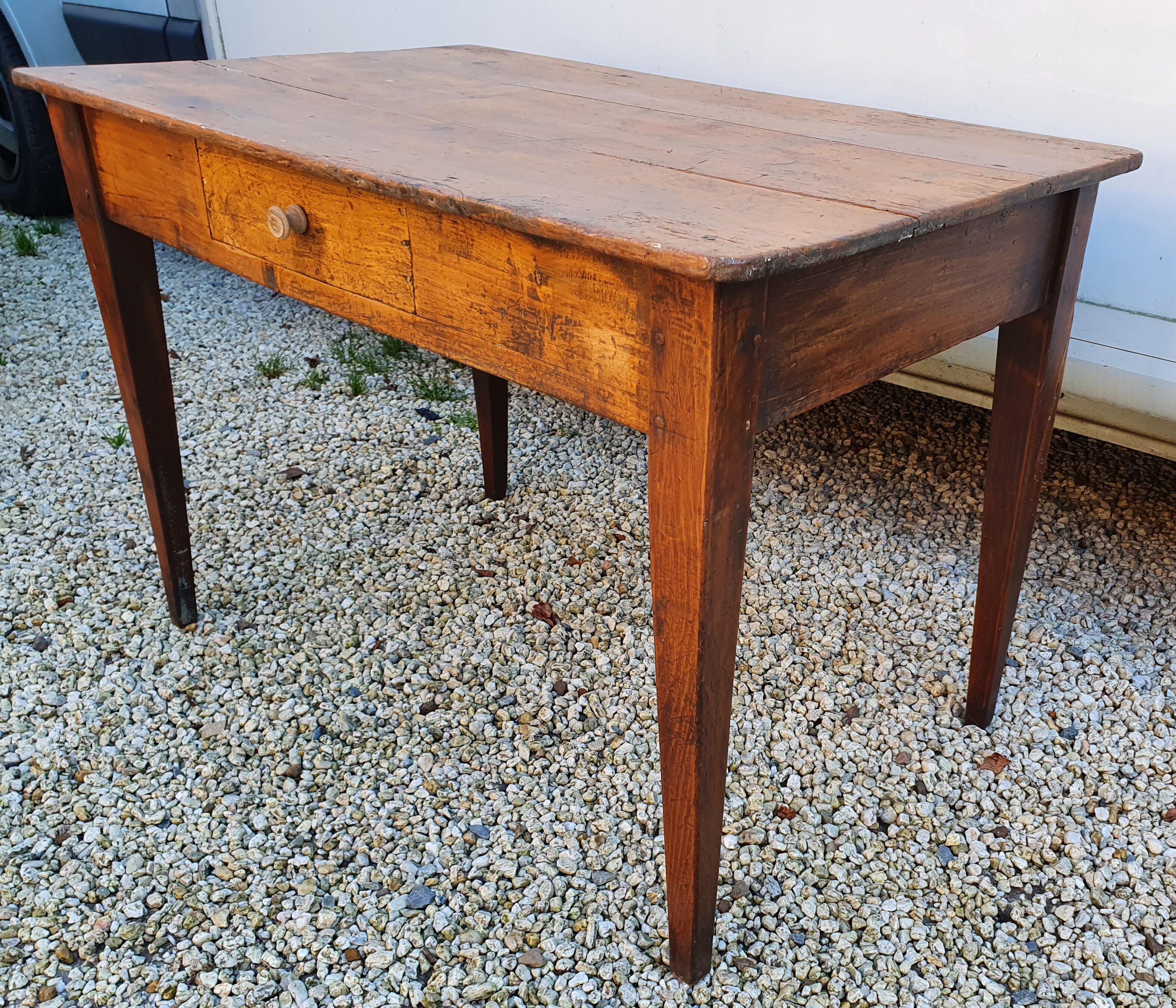 Farm table 1 drawer length 107 cm