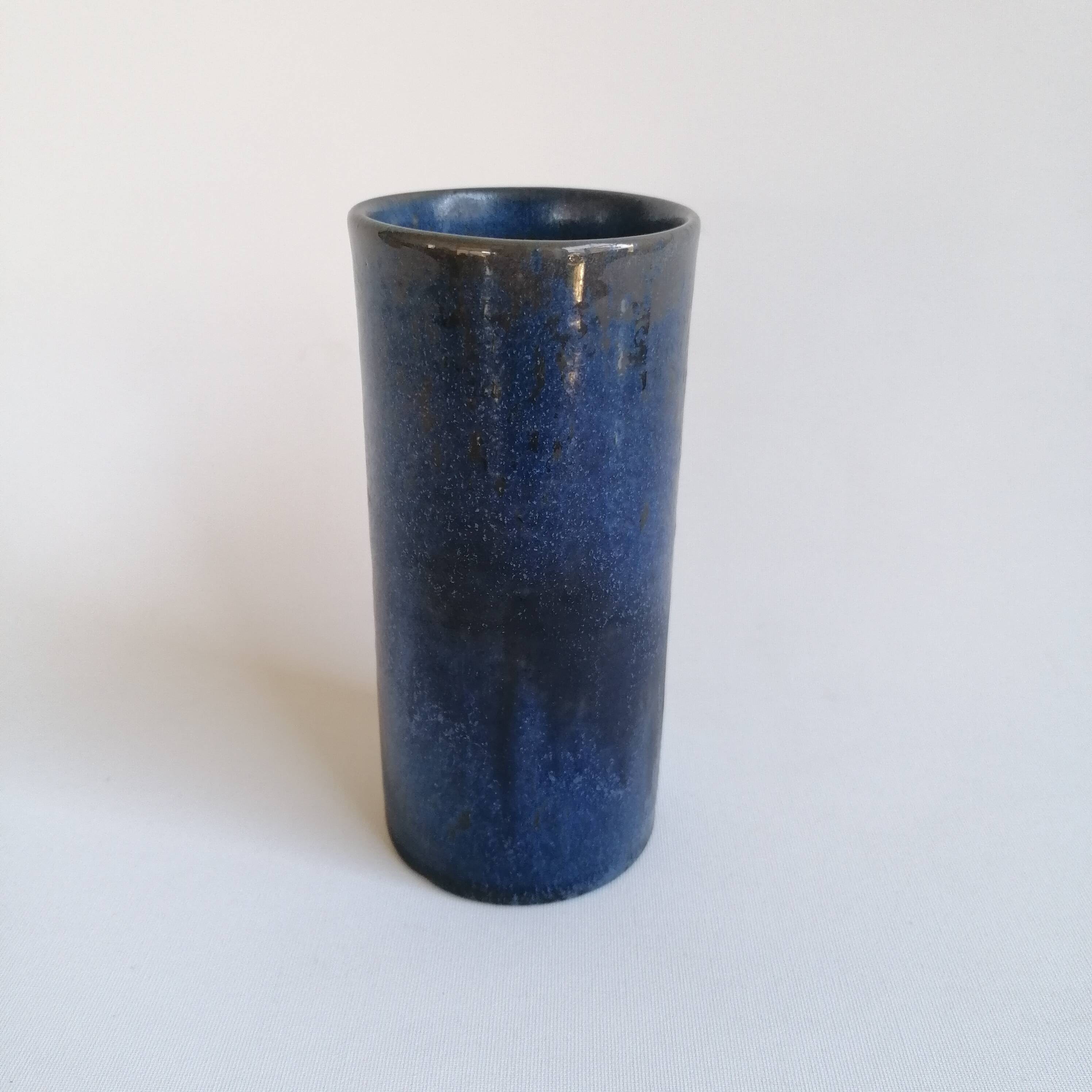 Small vintage roll vase Antonio Lampecco