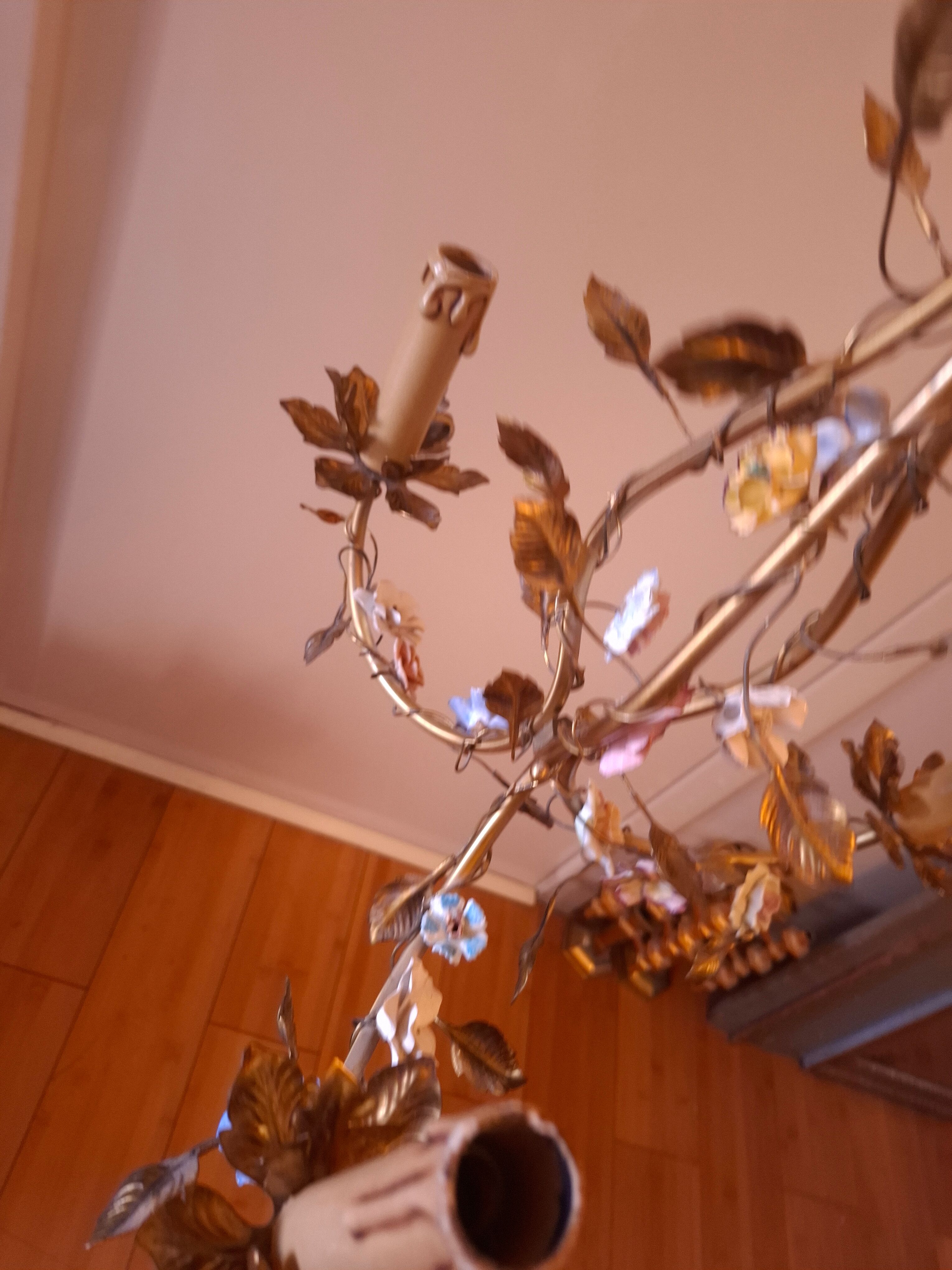 Lustre flower decoration