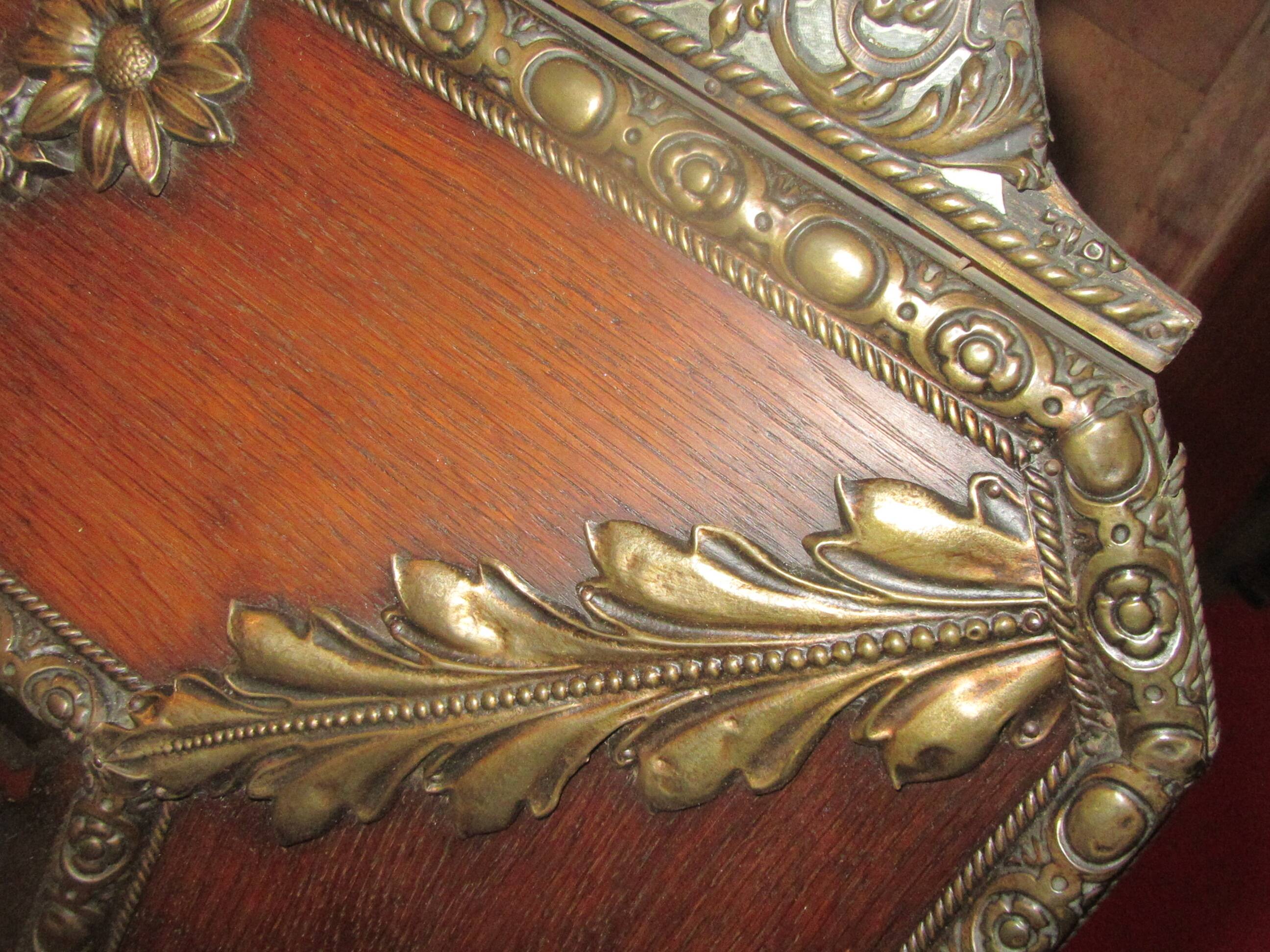 Napoleon III mirror medieval style