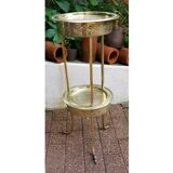 Brass plant door saddle