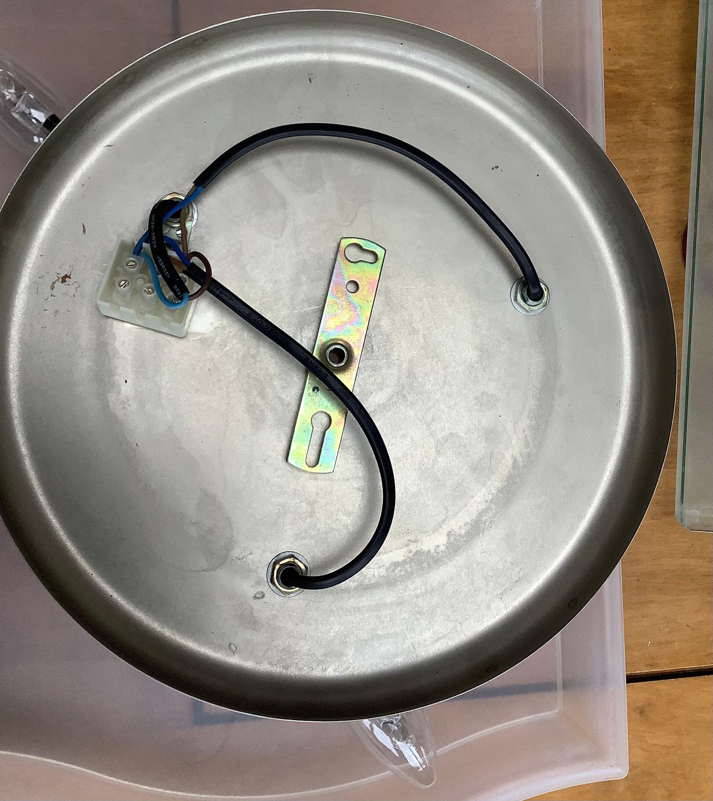 Plafonnier en applique 3 lampes